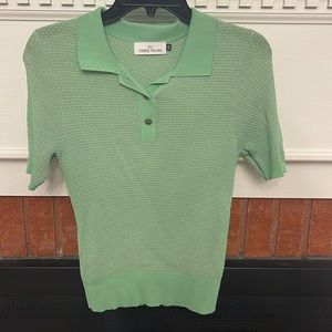 Green Boutique Three Pears collar shirt women’s Xs
